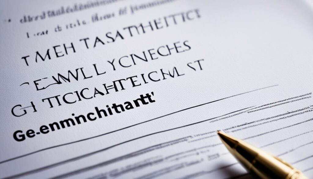 Gemeinschaftliches Testament