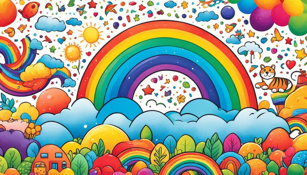 Regenbogen-Cliparts