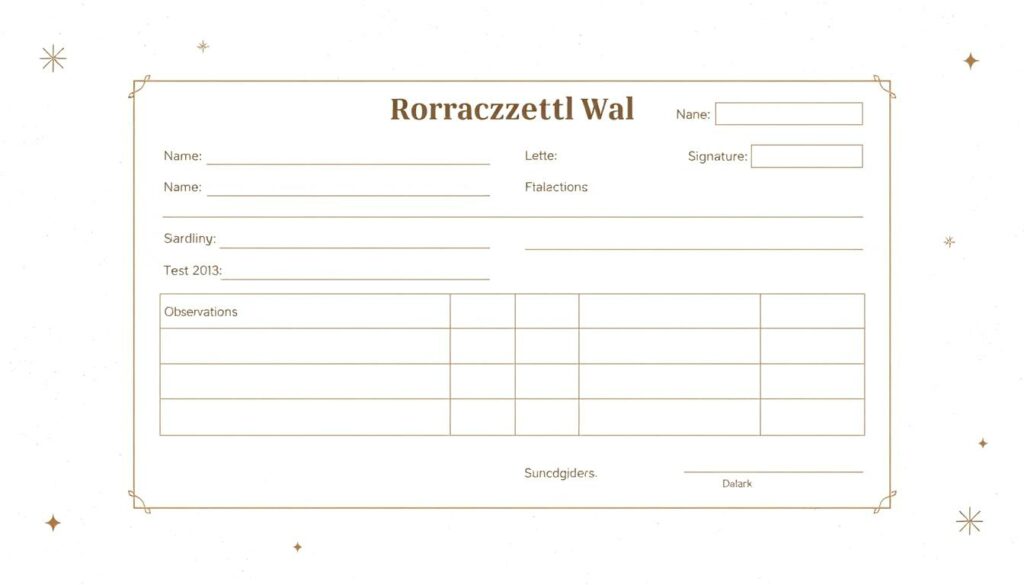 Rapportzettel Word Vorlage hier kostenlos downloaden