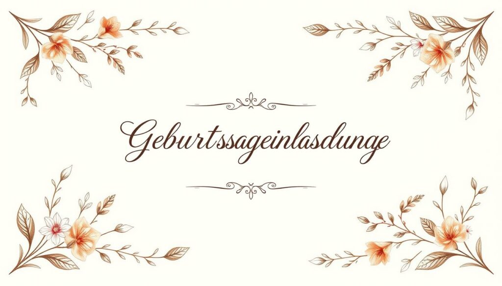 Geburtstagseinladung Word Vorlage hier kostenlos downloaden