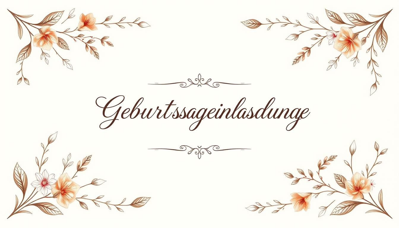Geburtstagseinladung Word Vorlage hier kostenlos downloaden
